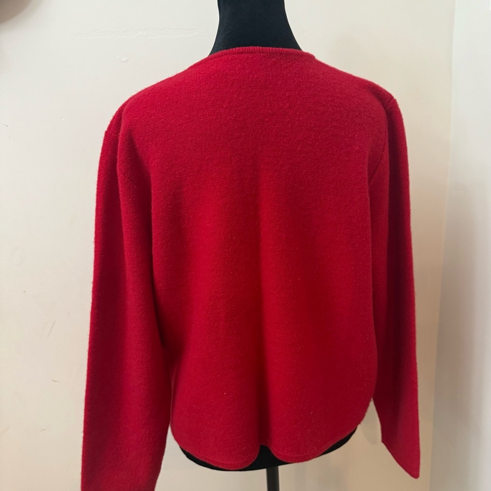 Baxter & Wells vintage Christmas cardigan. Large - Picture 4 of 4